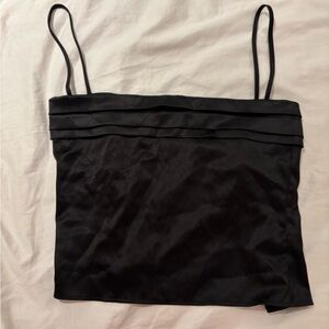 Chic Black Camisole Top